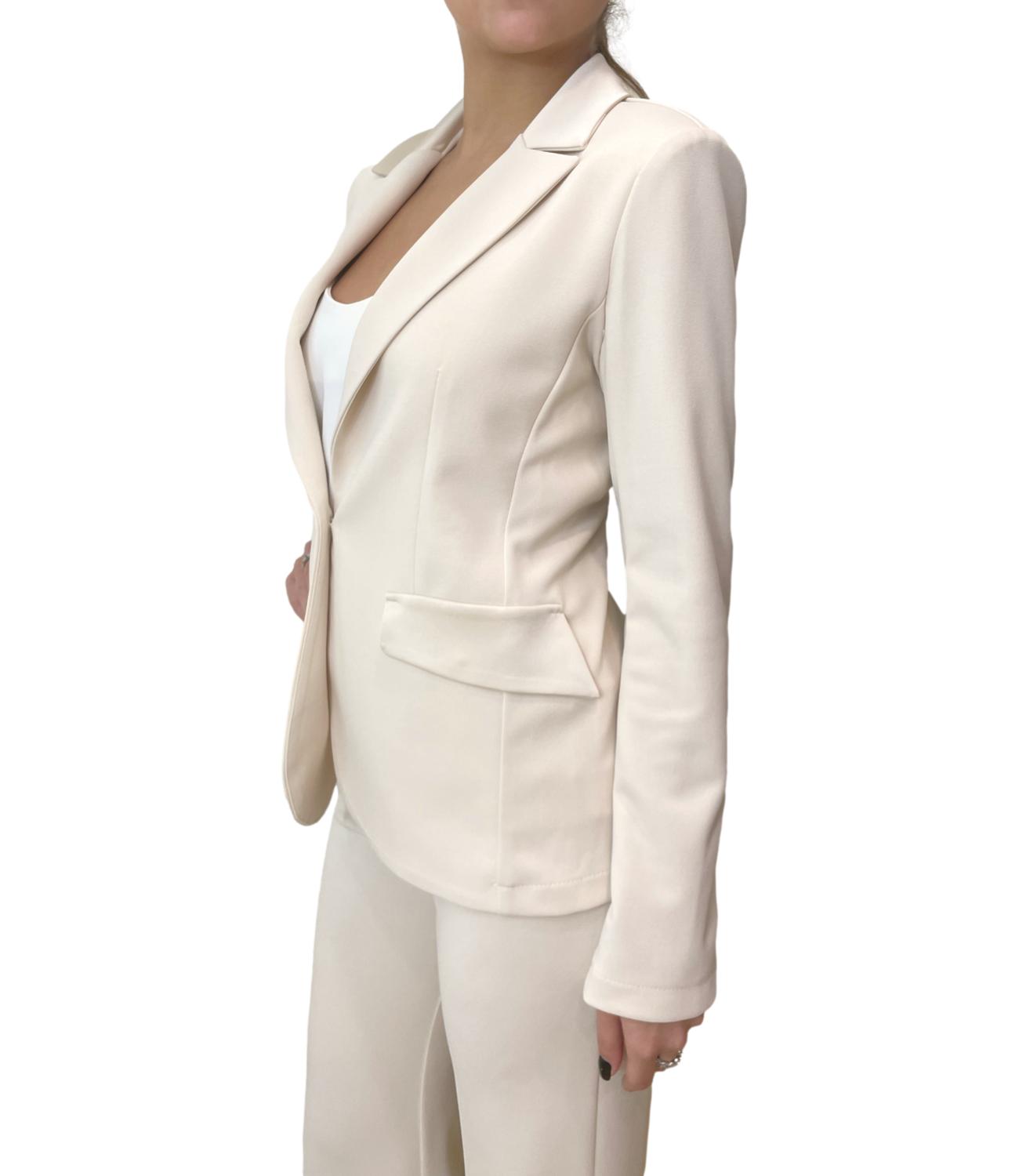 Rinascimento Giacca Beige Chiaro Donna