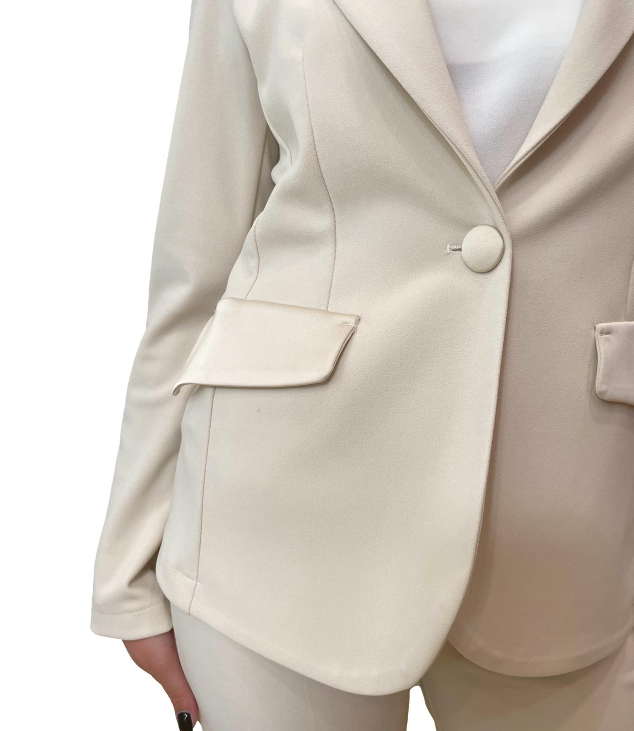 Rinascimento Giacca Beige Chiaro Donna
