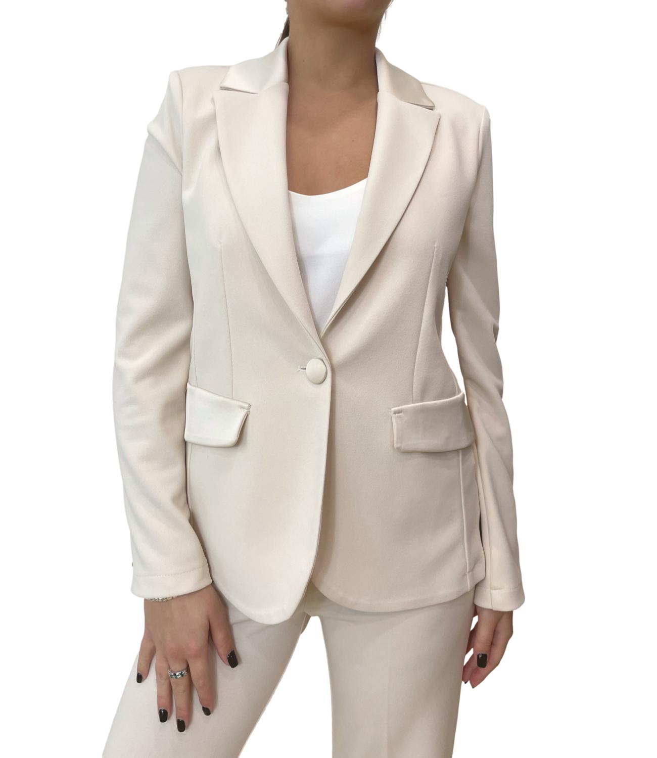 Rinascimento Giacca Beige Chiaro Donna