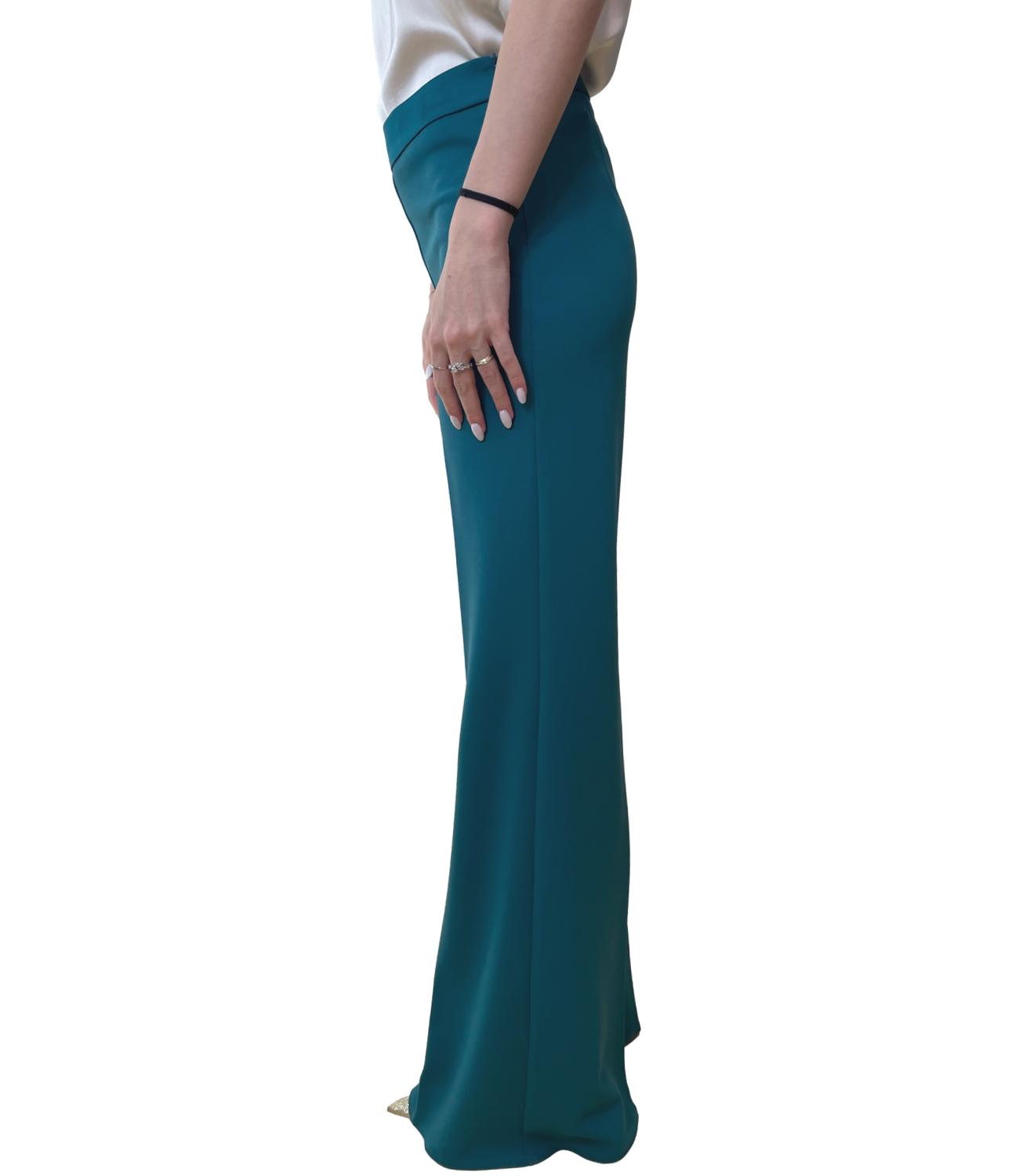 Rinascimento Pantaloni Verde Reale Donna