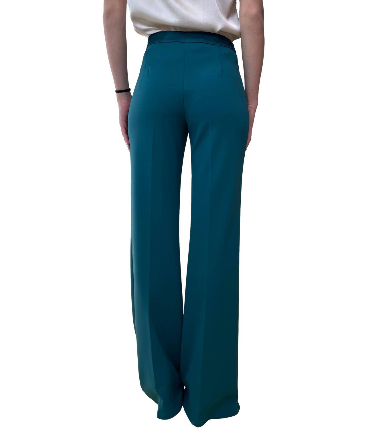 Rinascimento Pantaloni Verde Reale Donna