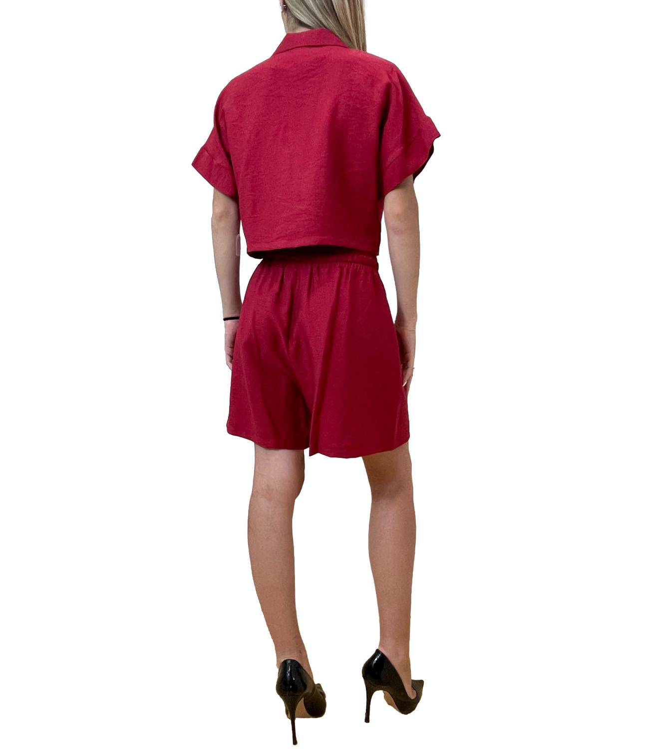 Susy Mix Completo Rosso India Donna