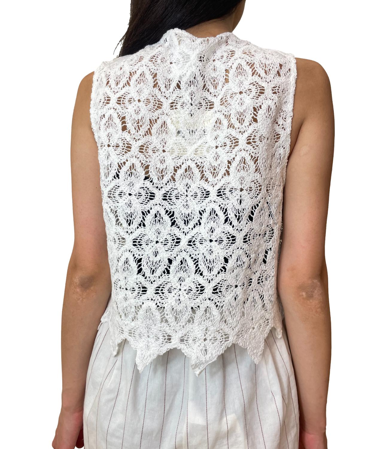 Vicolo Giacca Bianco Donna