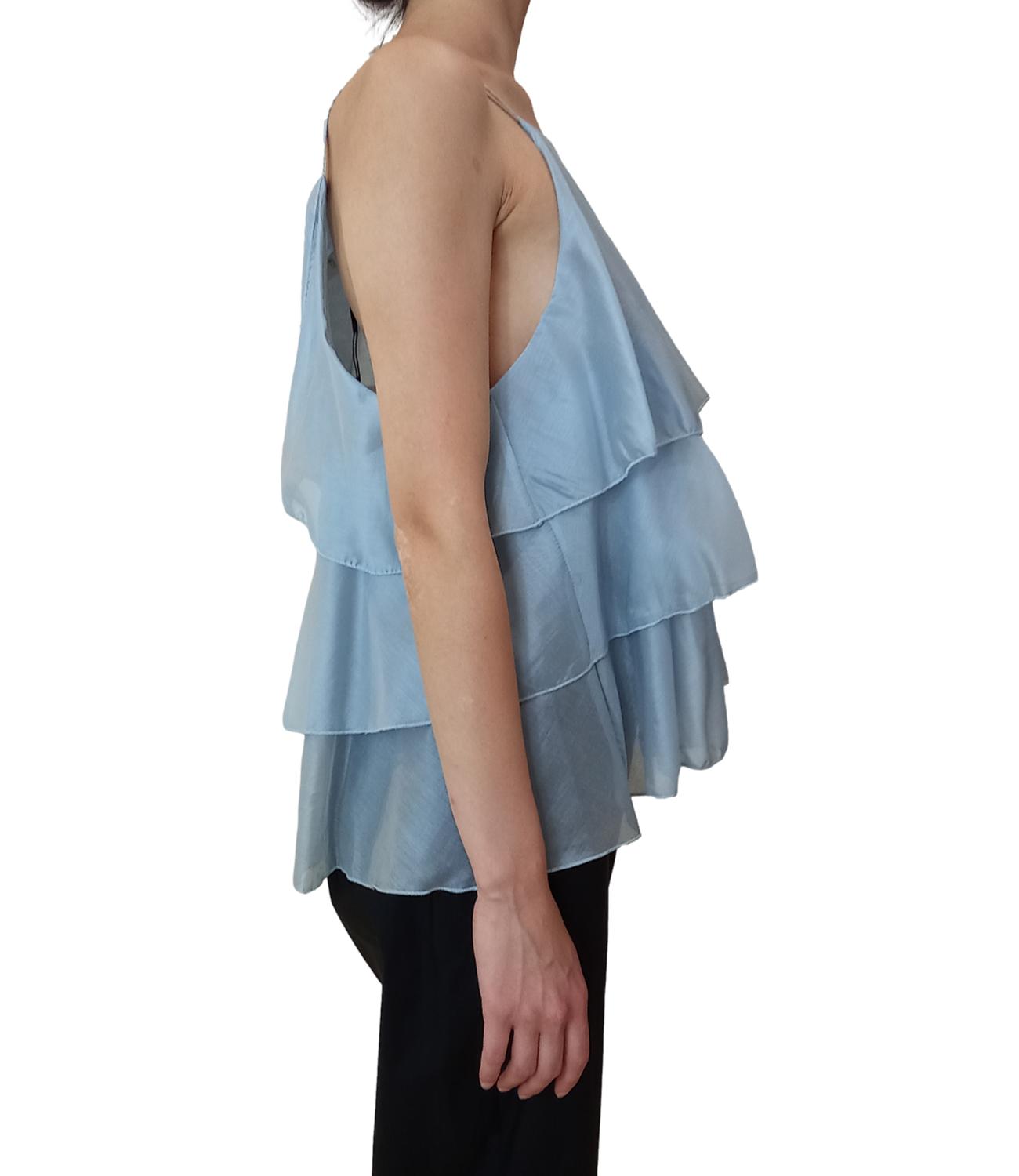 Vicolo Top Celeste Donna