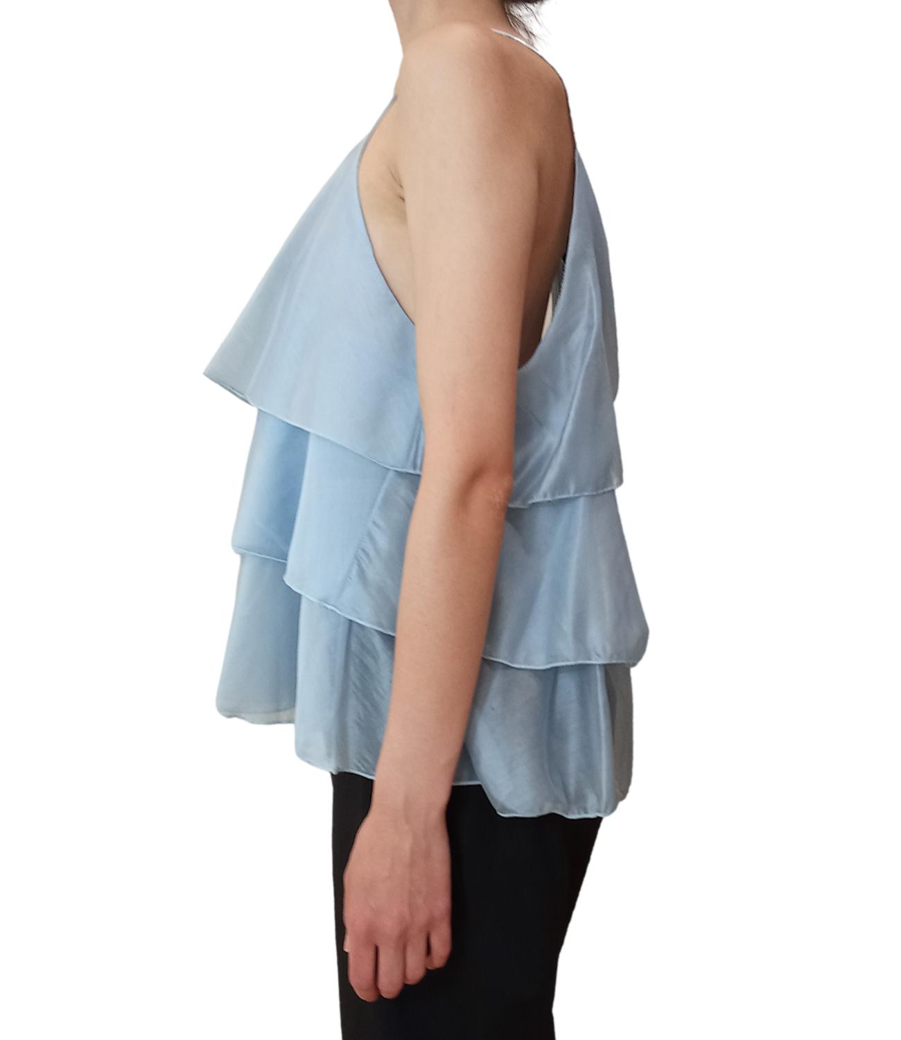 Vicolo Top Celeste Donna
