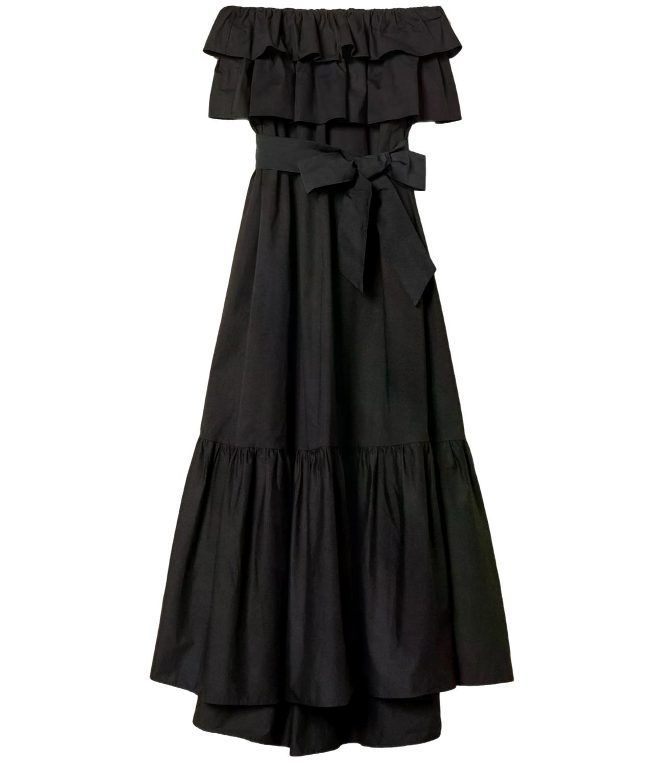Actitude Twinset Abito Nero da Donna
