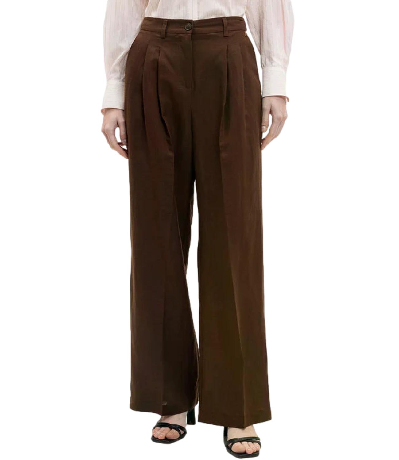 Actitude Twinset Pantalone Chocolate Lab da Donna