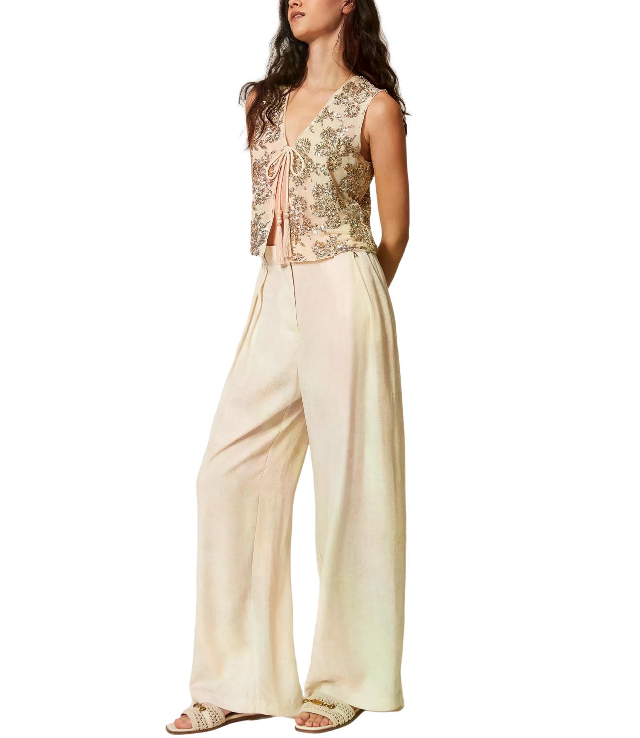 Actitude Twinset Pantalone da Donna