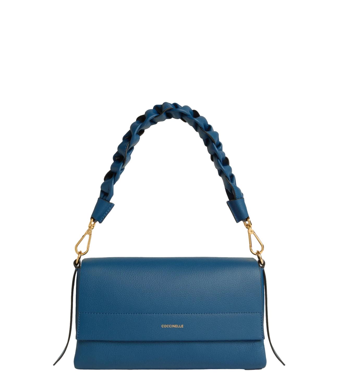 COCCINELLE borsa deep blue/sabbia donna