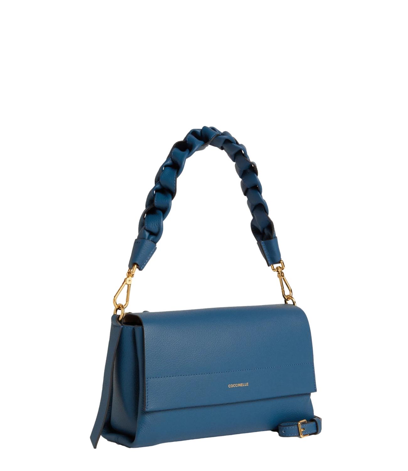 COCCINELLE borsa deep blue/sabbia donna