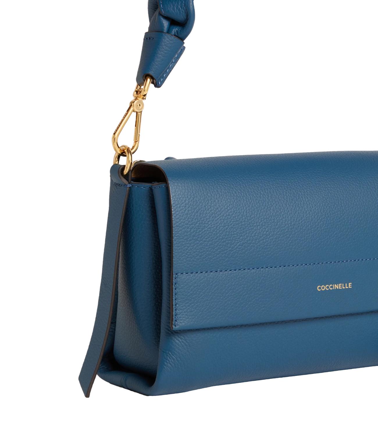 COCCINELLE borsa deep blue/sabbia donna