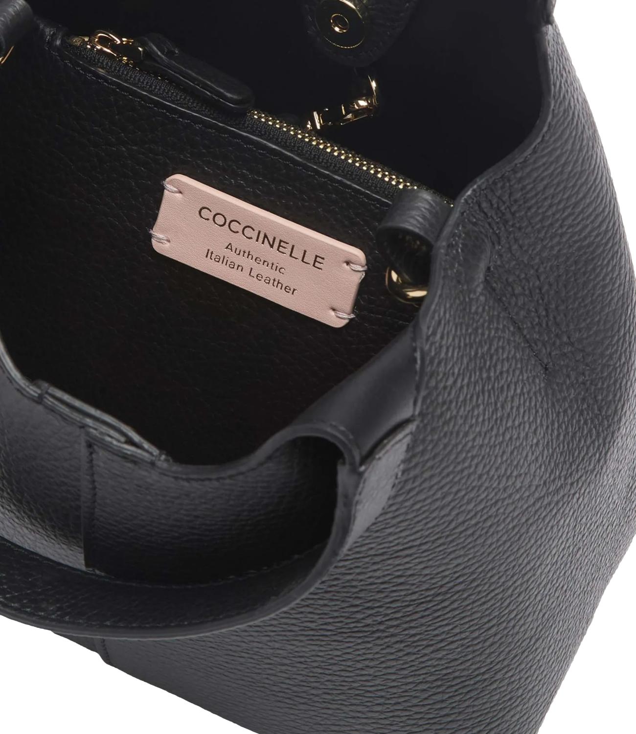 COCCINELLE borsa nera donna