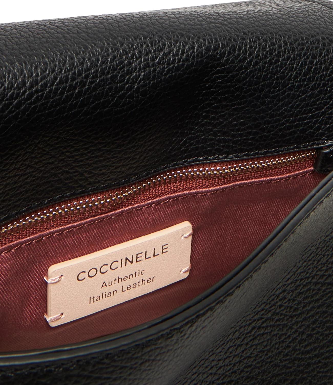 COCCINELLE borsa nera donna