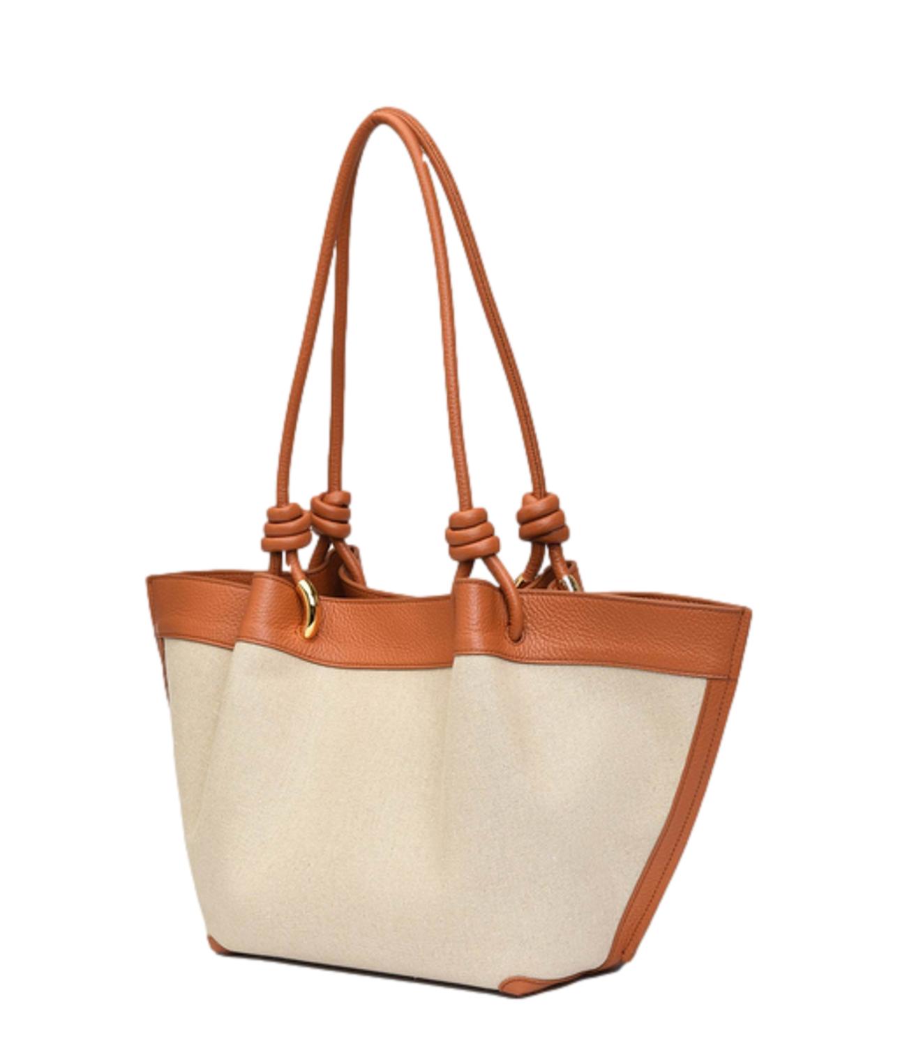 COCCINELLE borsa natural/crab donna