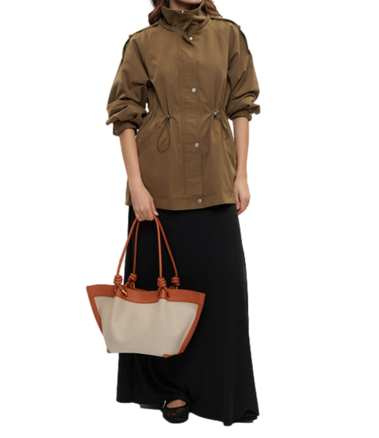 COCCINELLE borsa natural/crab donna