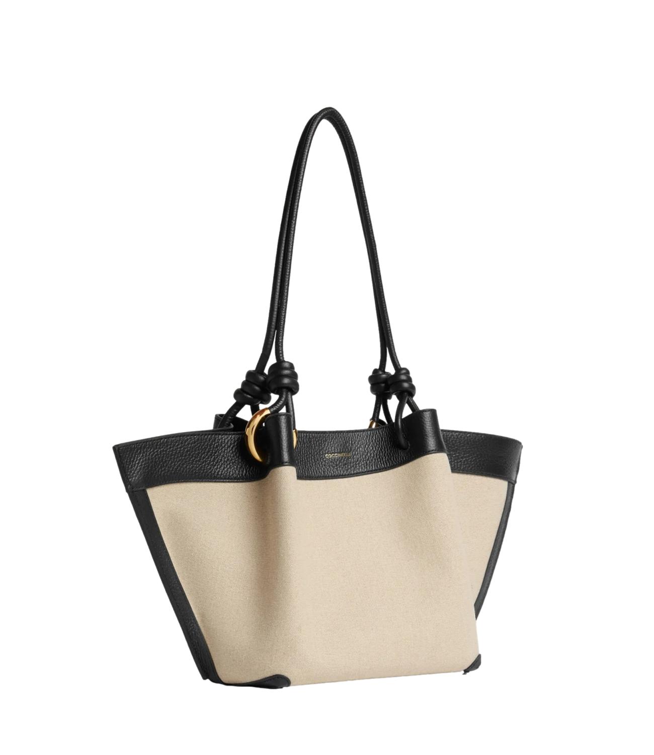 COCCINELLE borsa natural/nero donna
