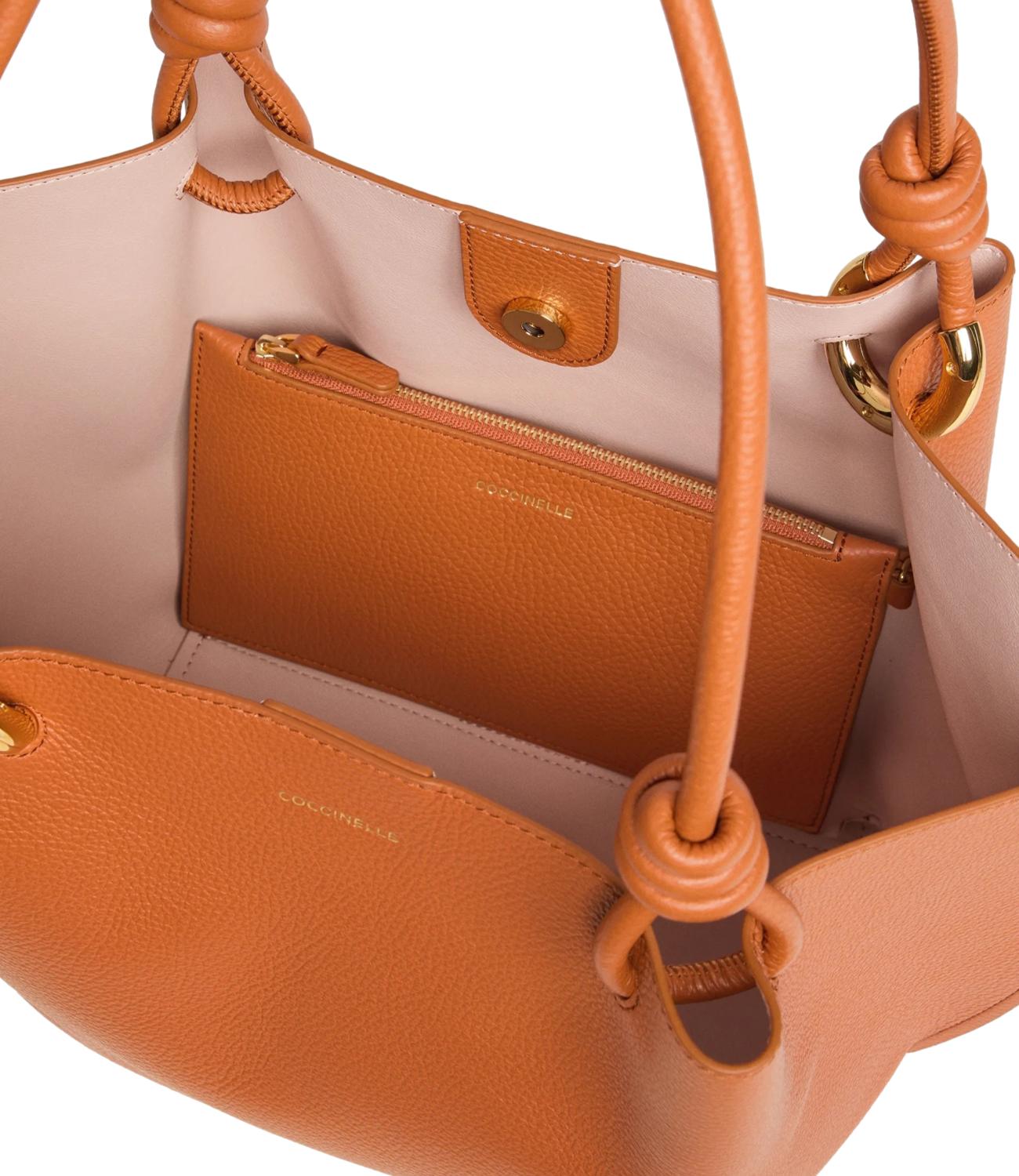 COCCINELLE borsa arancio donna