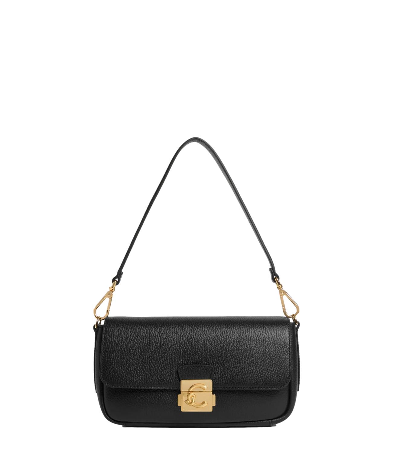 COCCINELLE borsa nera donna