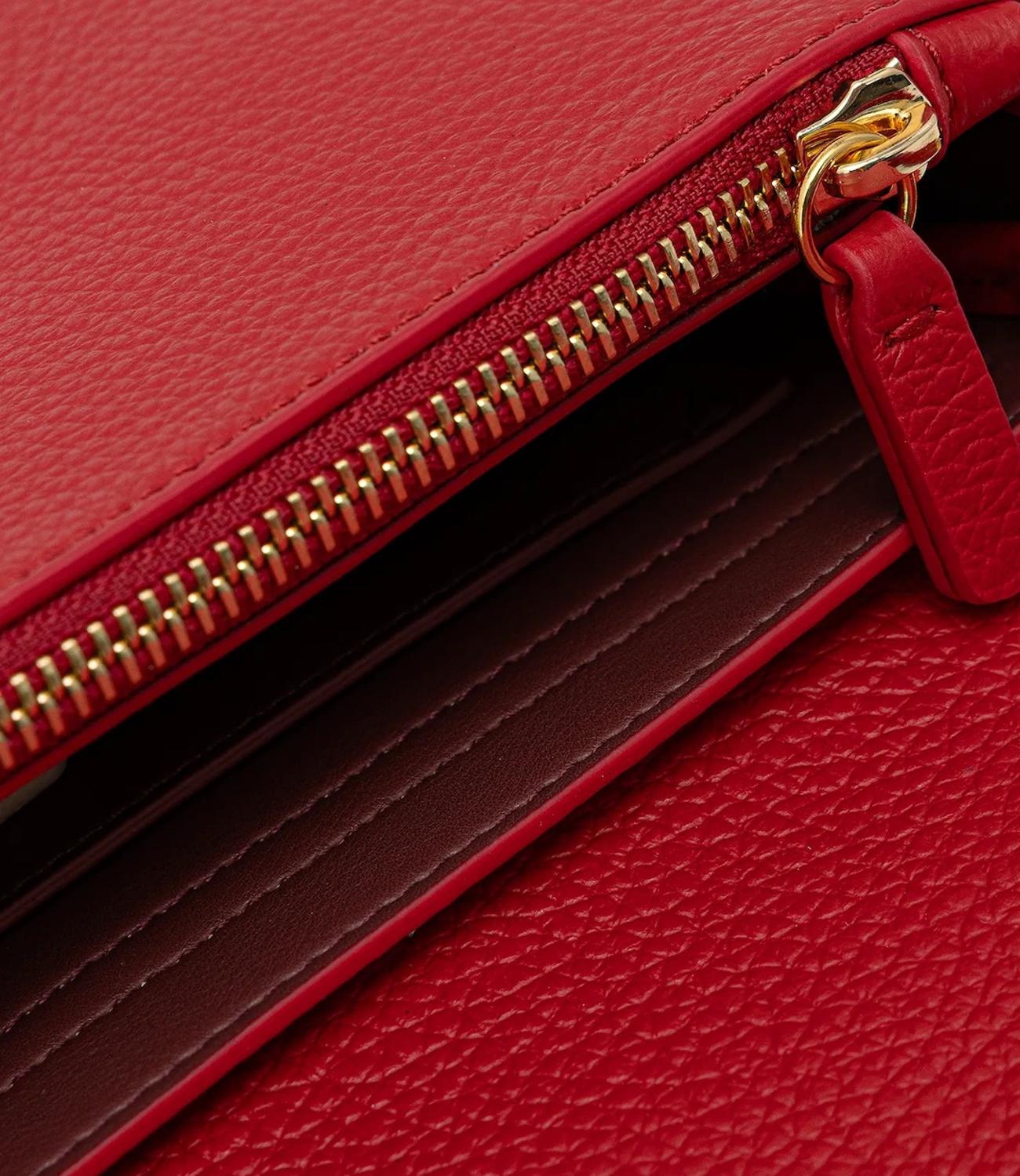COCCINELLE borsa rossa donna