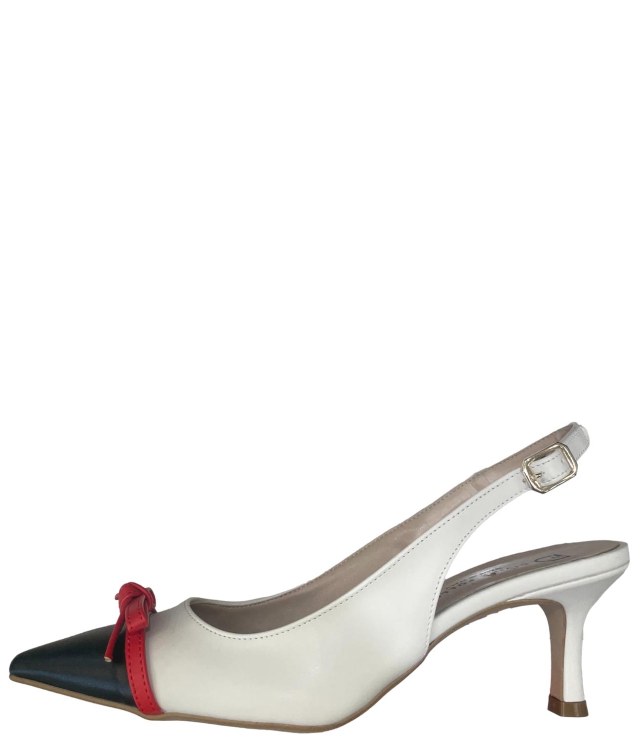 Divine Follie Décolleté Panna/Nero/Rosso