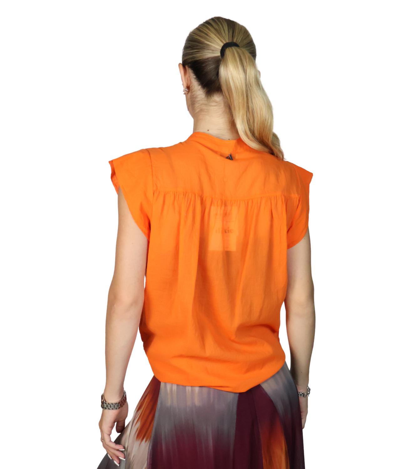 Dixie Camicia Arancio da Donna