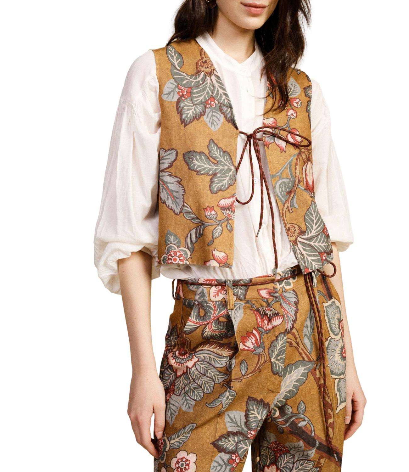 Dixie Gilet Multicolor da Donna
