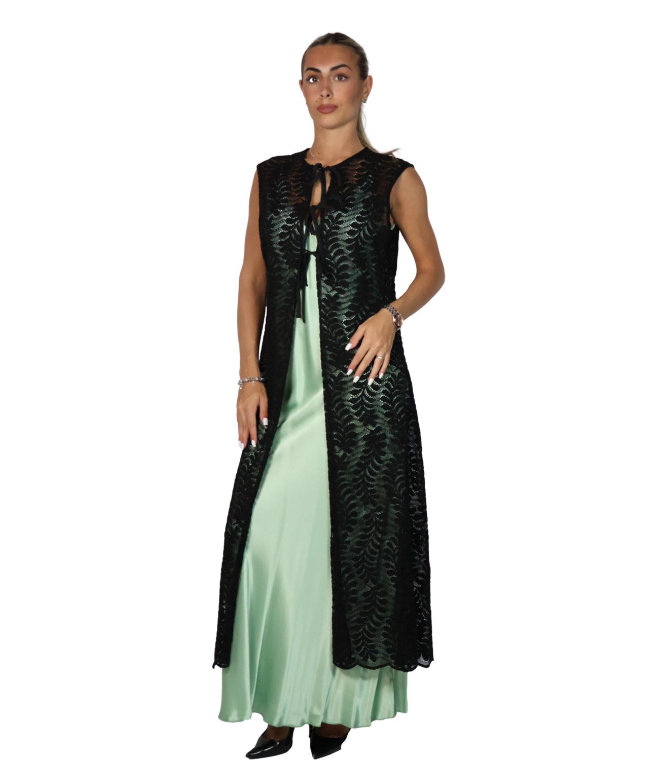 Dixie Gilet Nero da Donna
