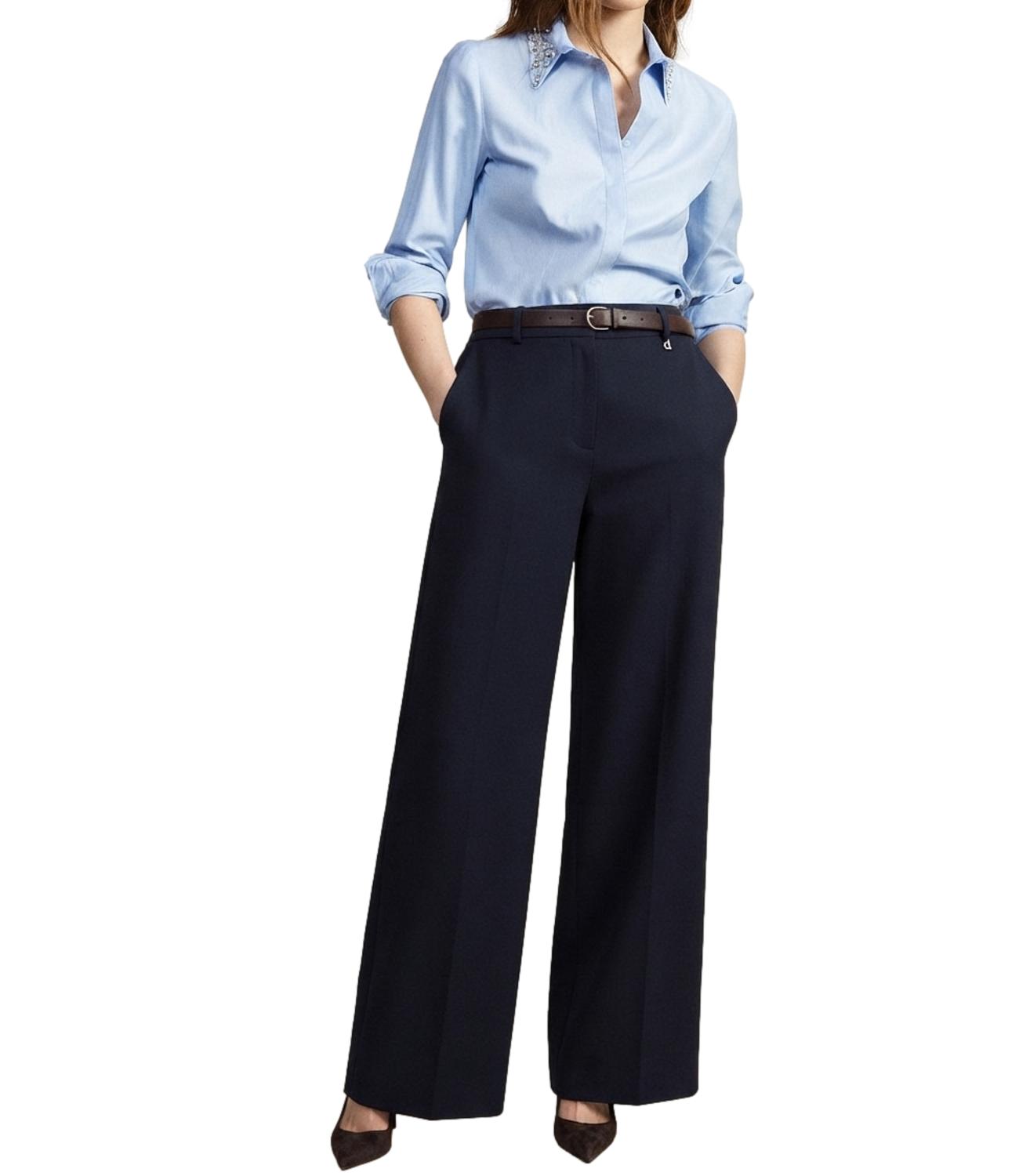 Dixie Pantalone Blu da Donna