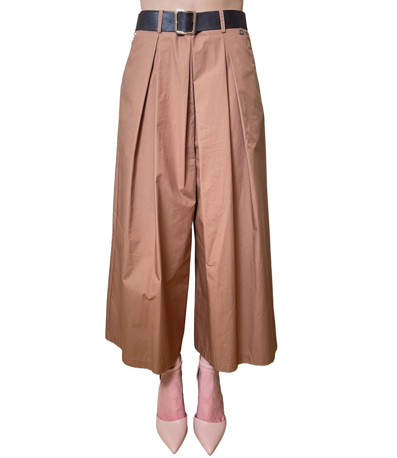 Dixie Pantalone Cognac Donna