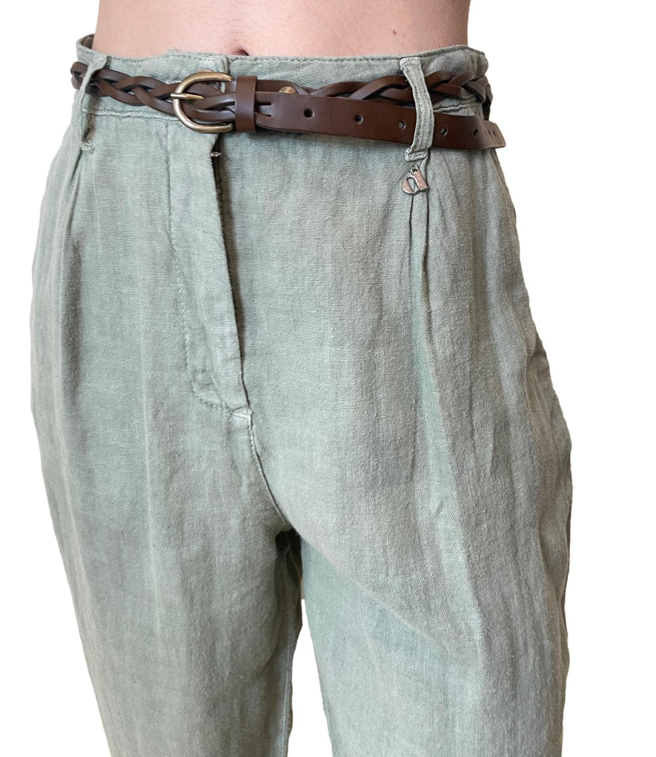 Dixie Pantalone Salvia da Donna