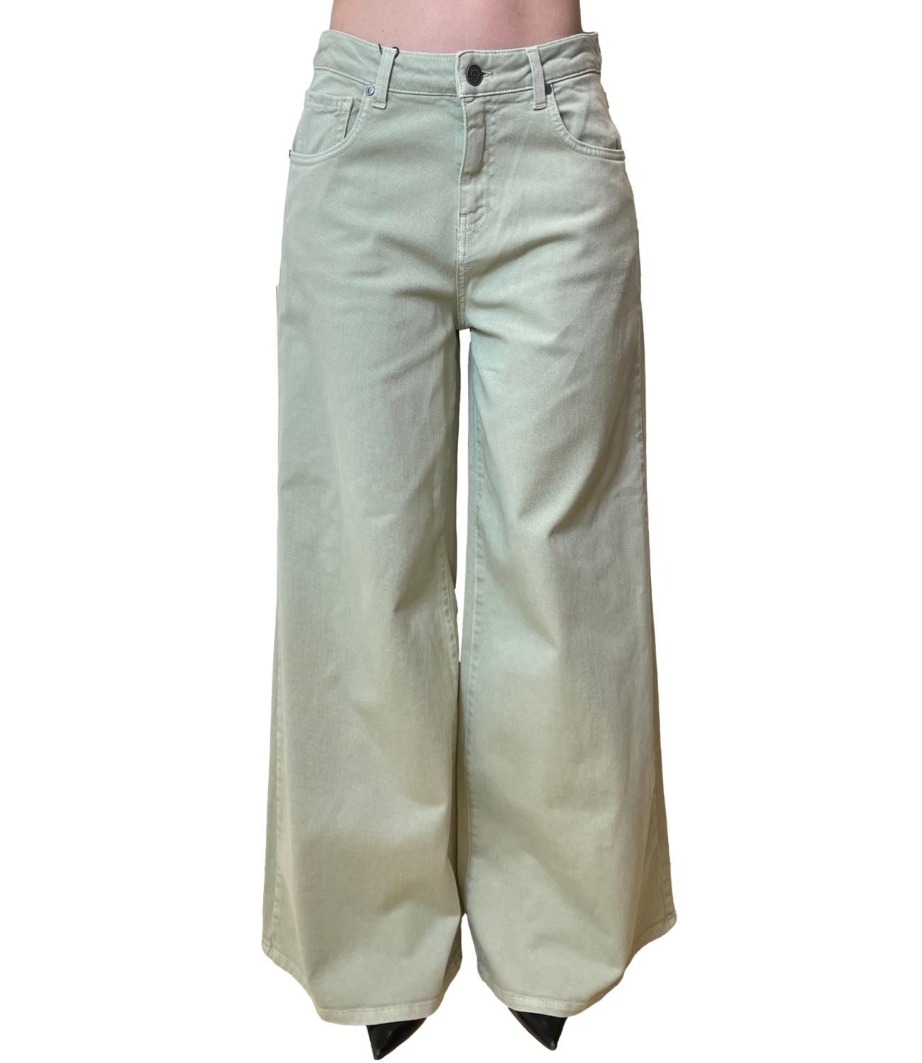 Dixie Pantalone Salvia da Donna