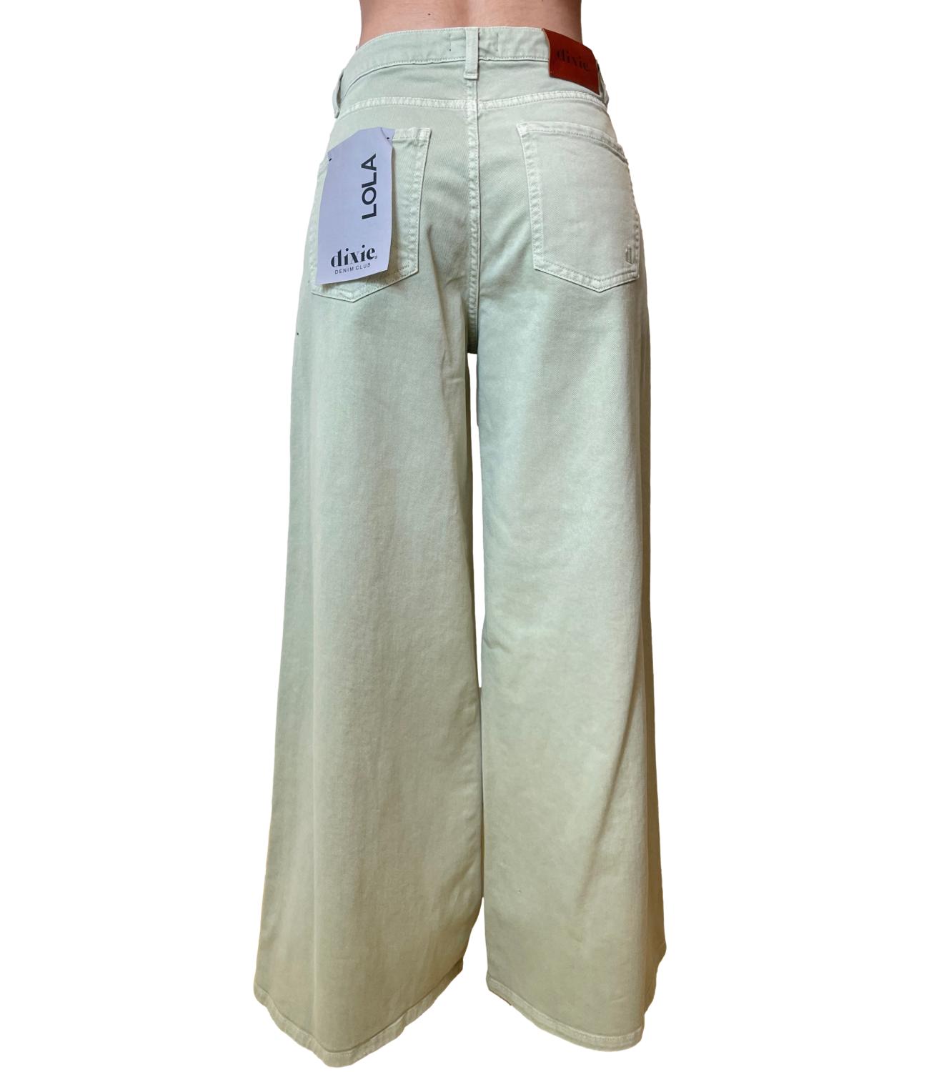 Dixie Pantalone Salvia da Donna