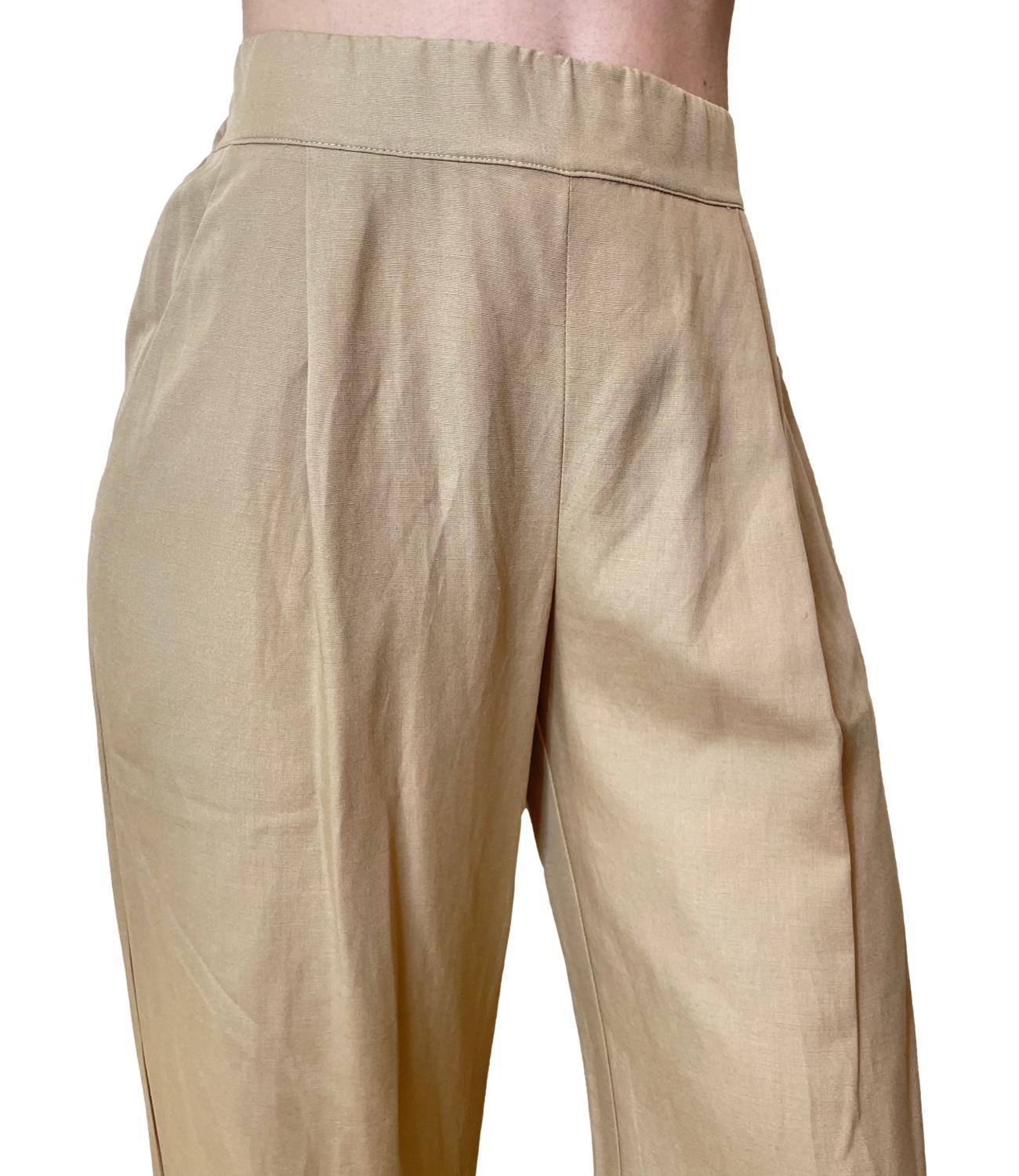 Dixie Pantalone Camel da Donna