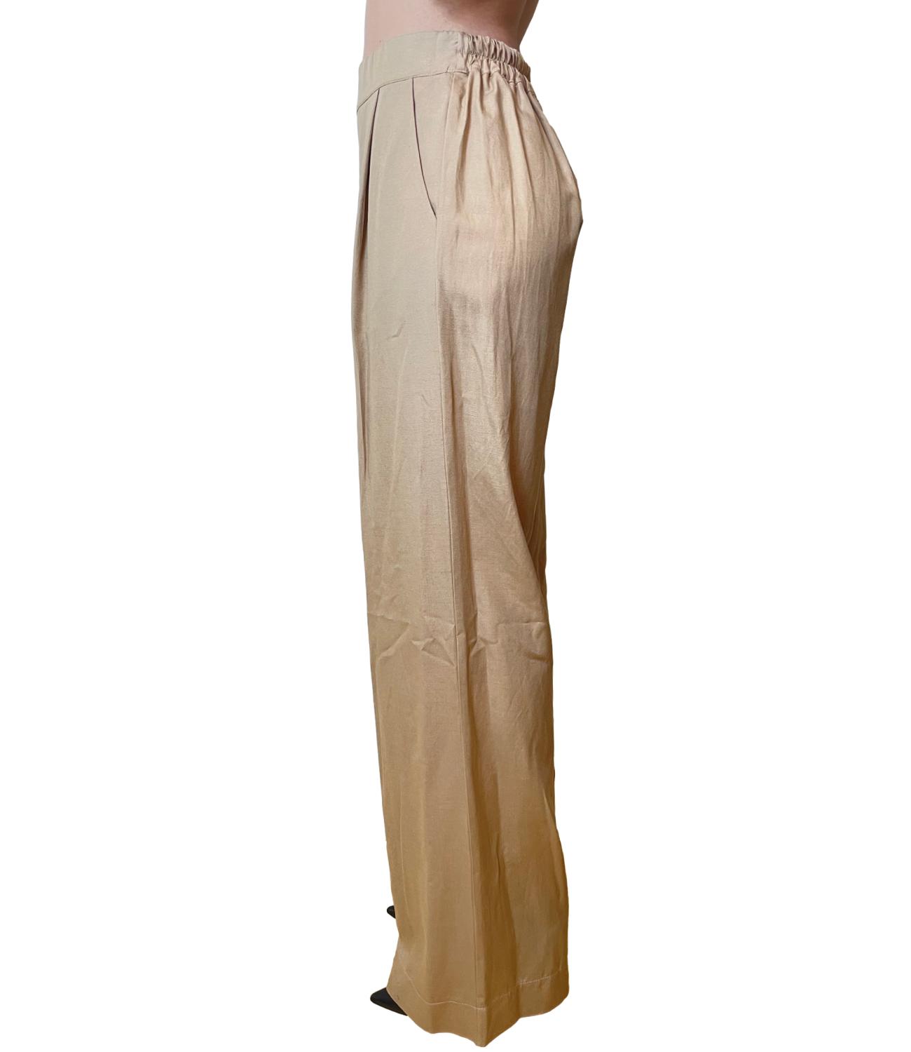 Dixie Pantalone Camel da Donna