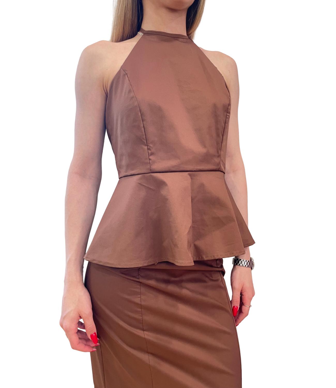 Dixie Top Cognac Donna