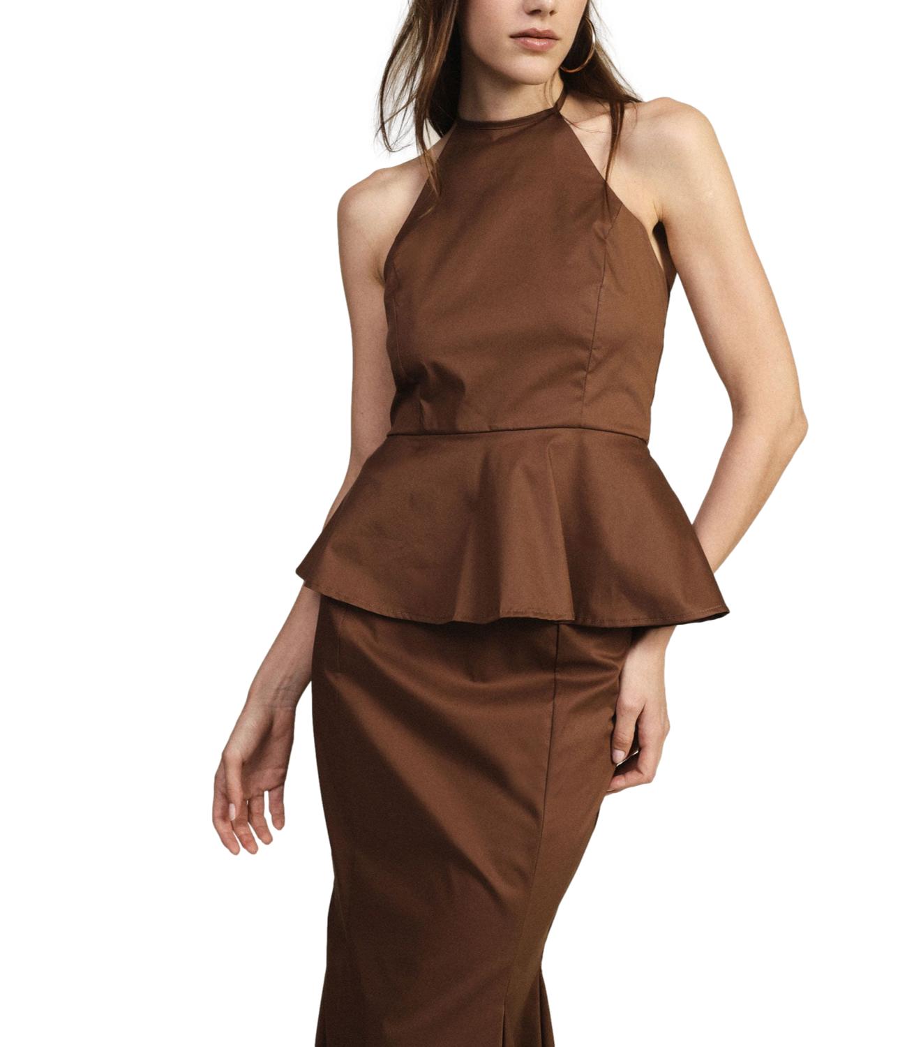 Dixie Top Cognac da Donna