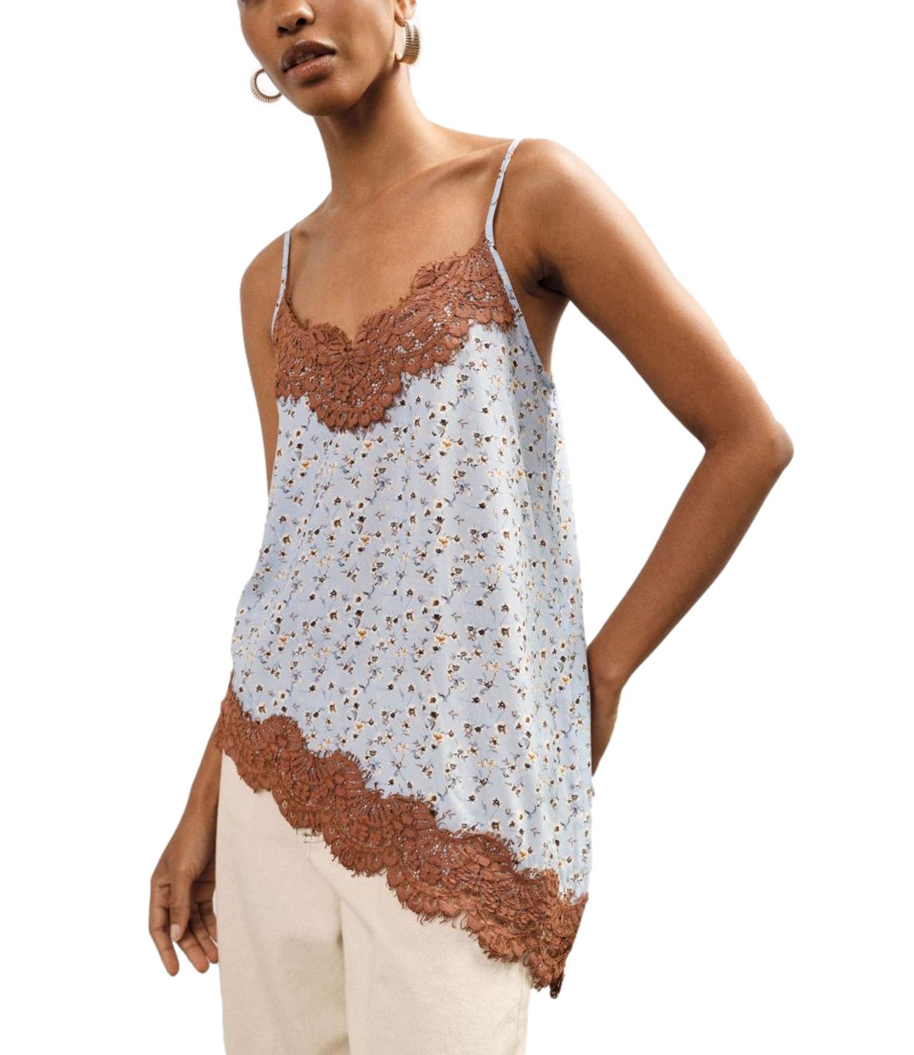 Dixie Canotta Azzurro da Donna