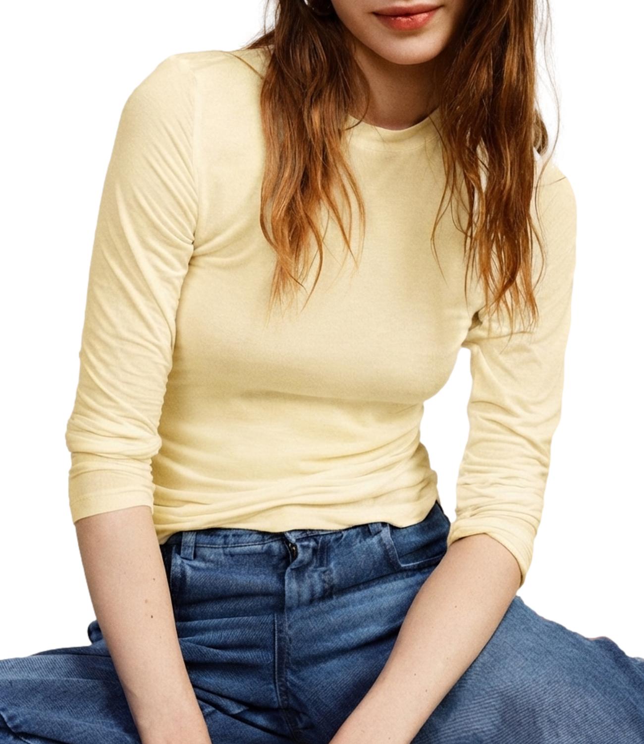 Dixie T-Shirt Giallo da Donna
