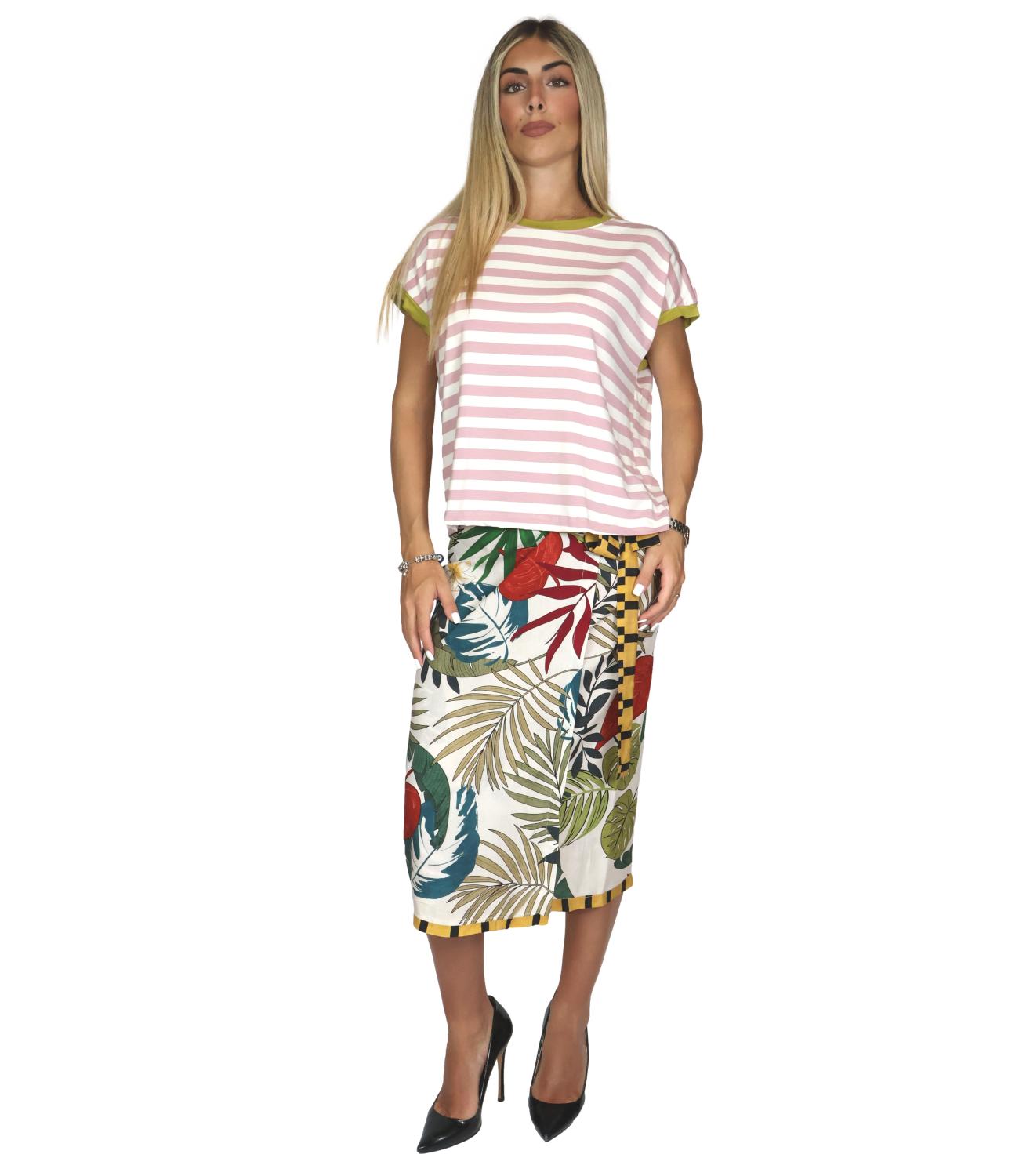Dixie T-Shirt Lime da Donna