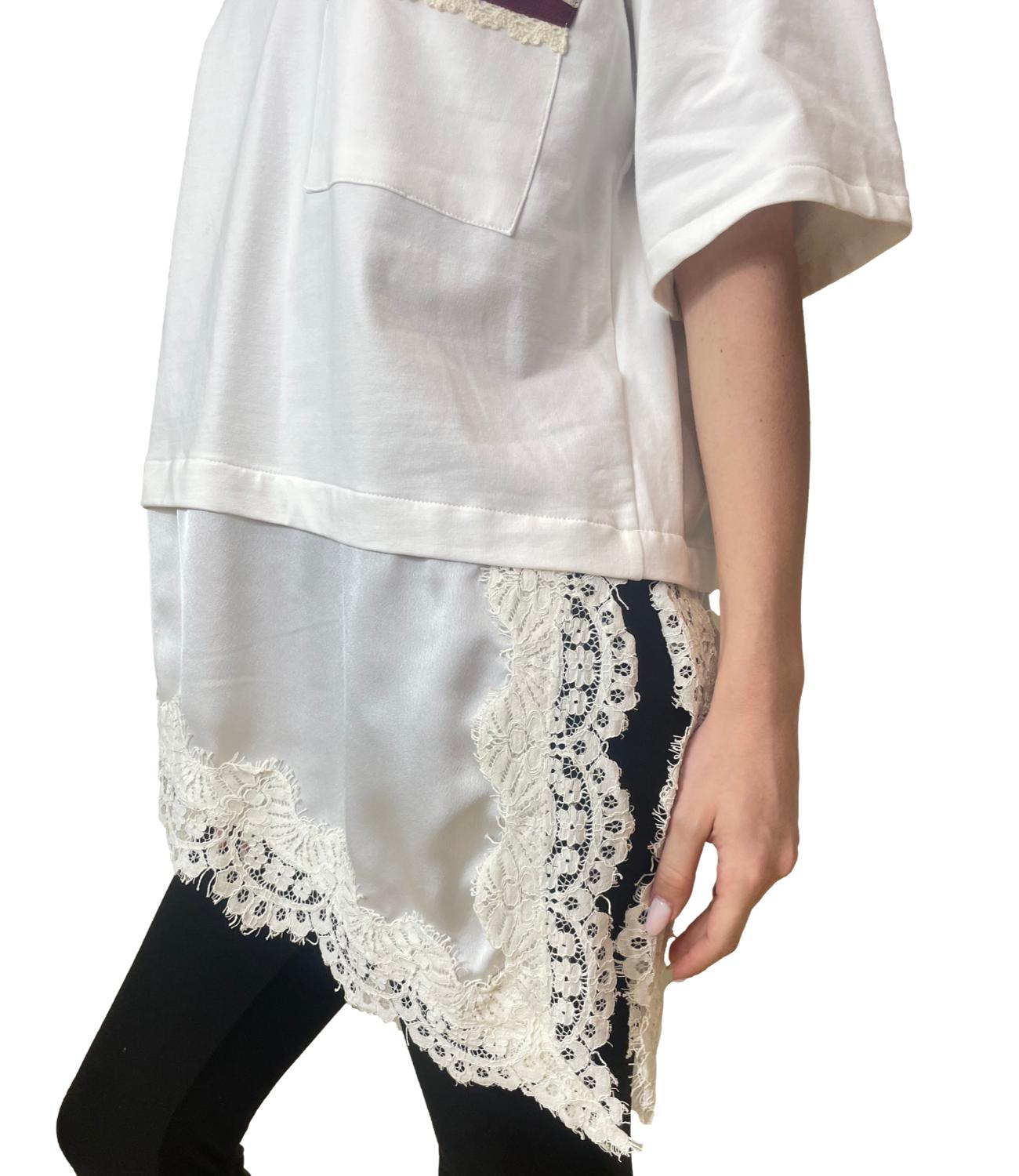 Dixie T-Shirt Latte Donna