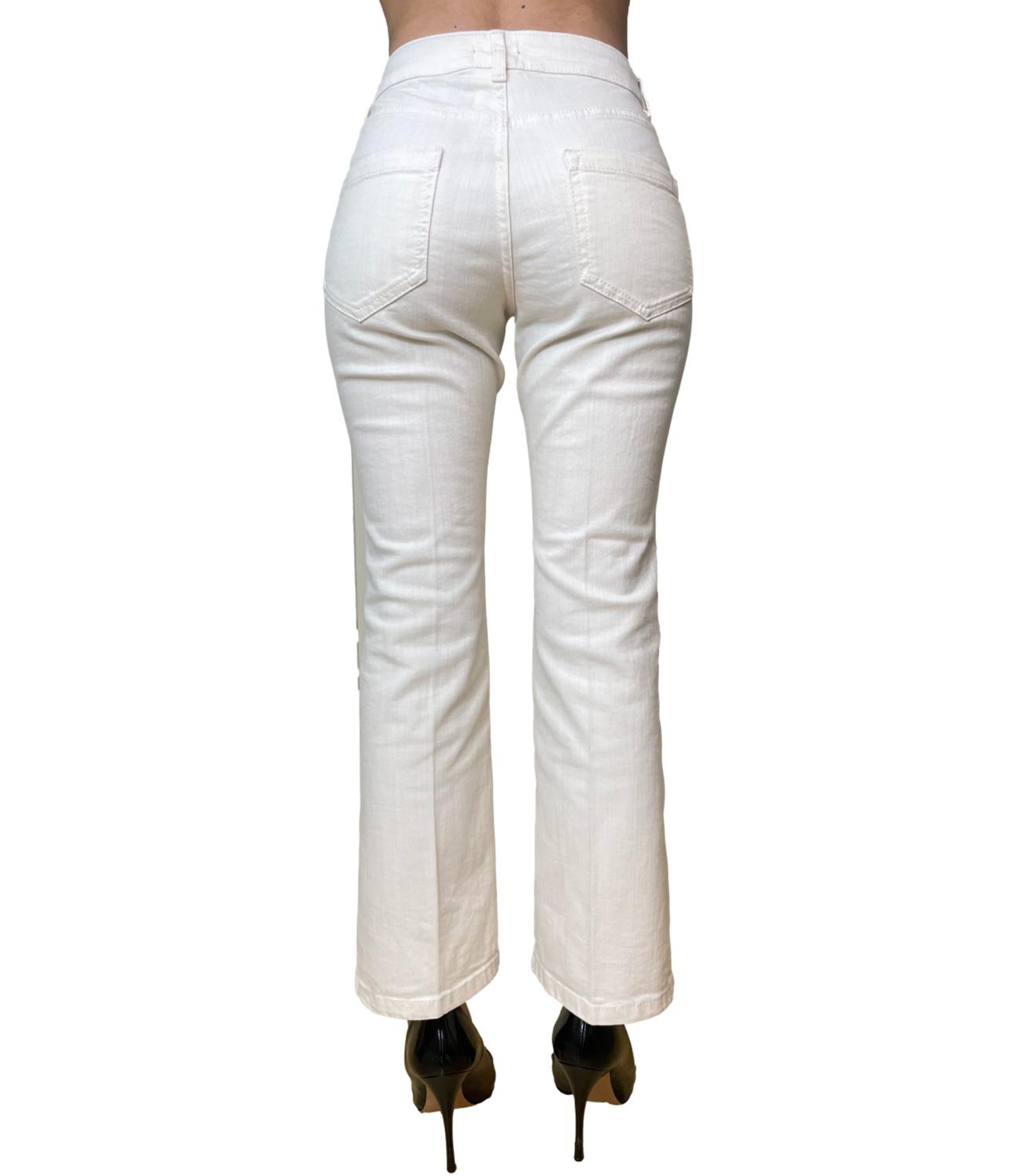 Emme Marella Pantalone Bianco da Donna