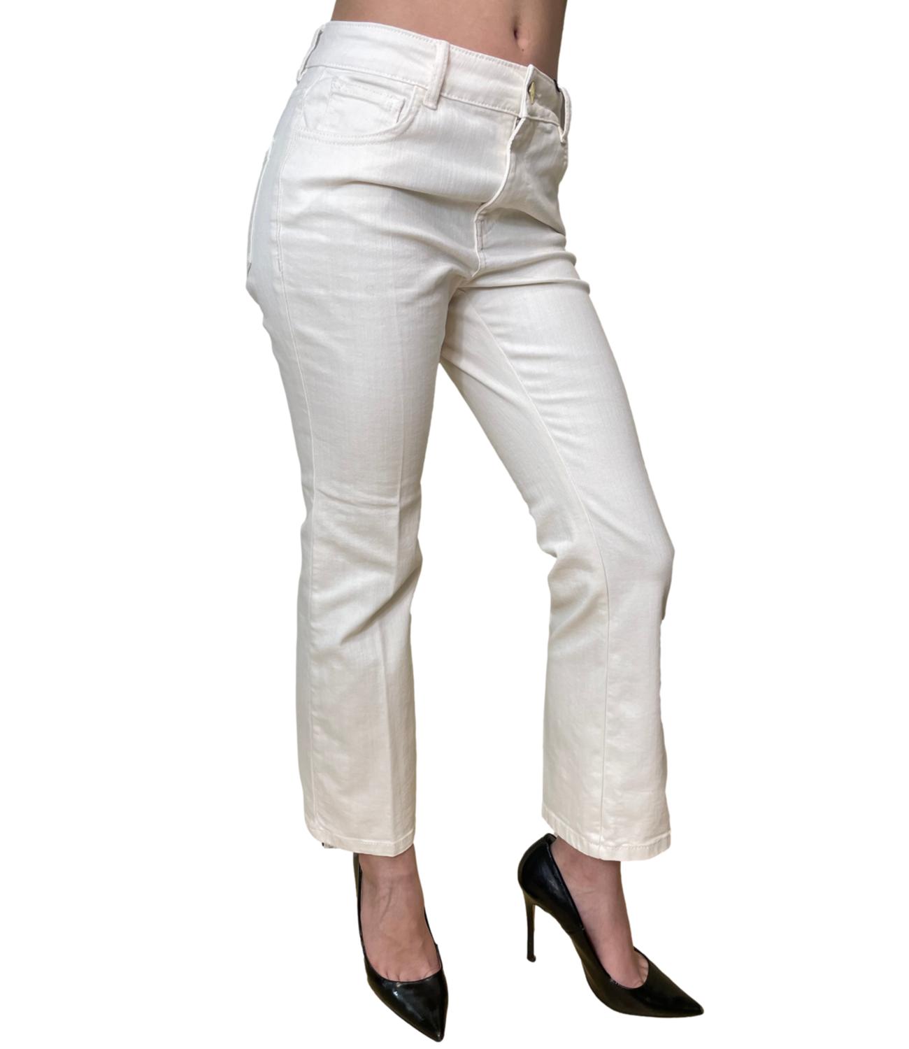 Emme Marella Pantalone Bianco da Donna