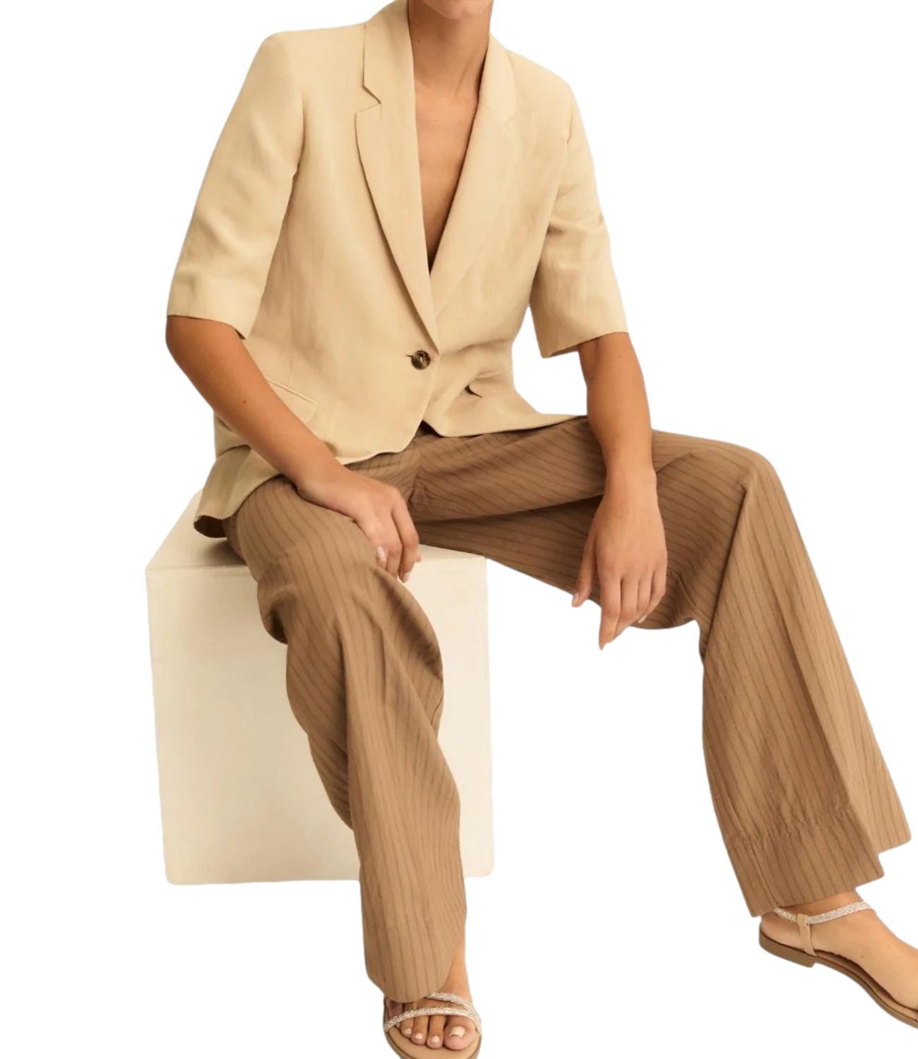 Emme Marella Giacca Beige da Donna