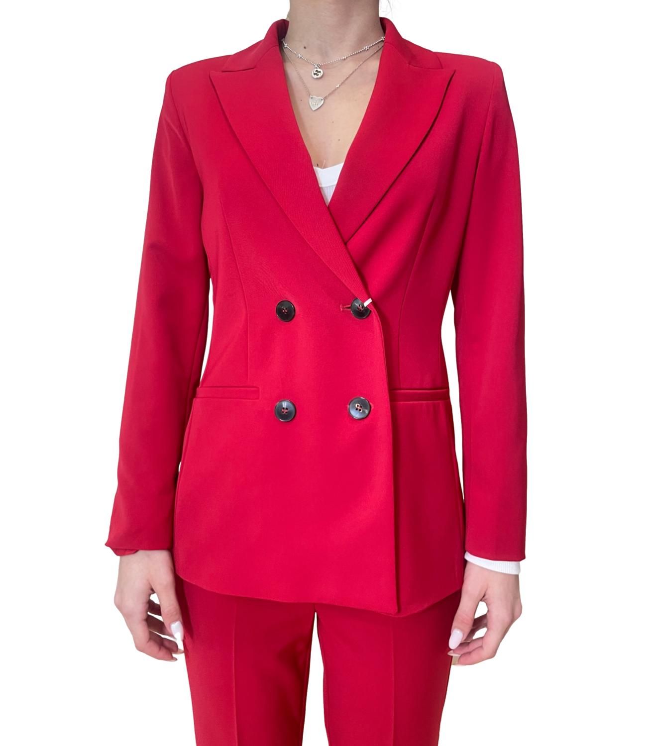 Emme Marella Completo Emmkaki Rosso Donna