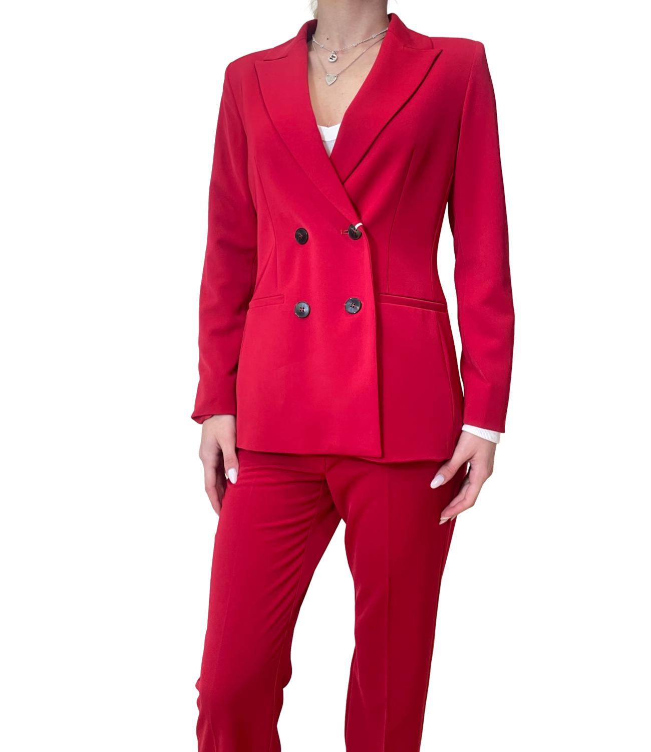 Emme Marella Completo Emmkaki Rosso Donna