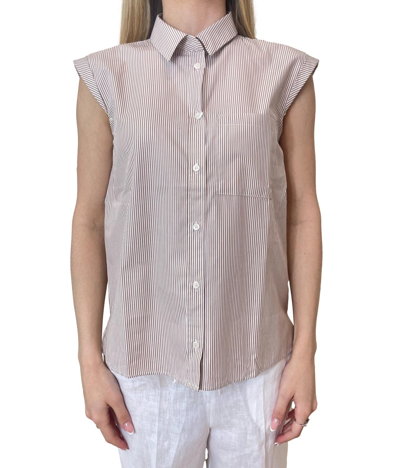 Emme Marella Camicia Beige da Donna