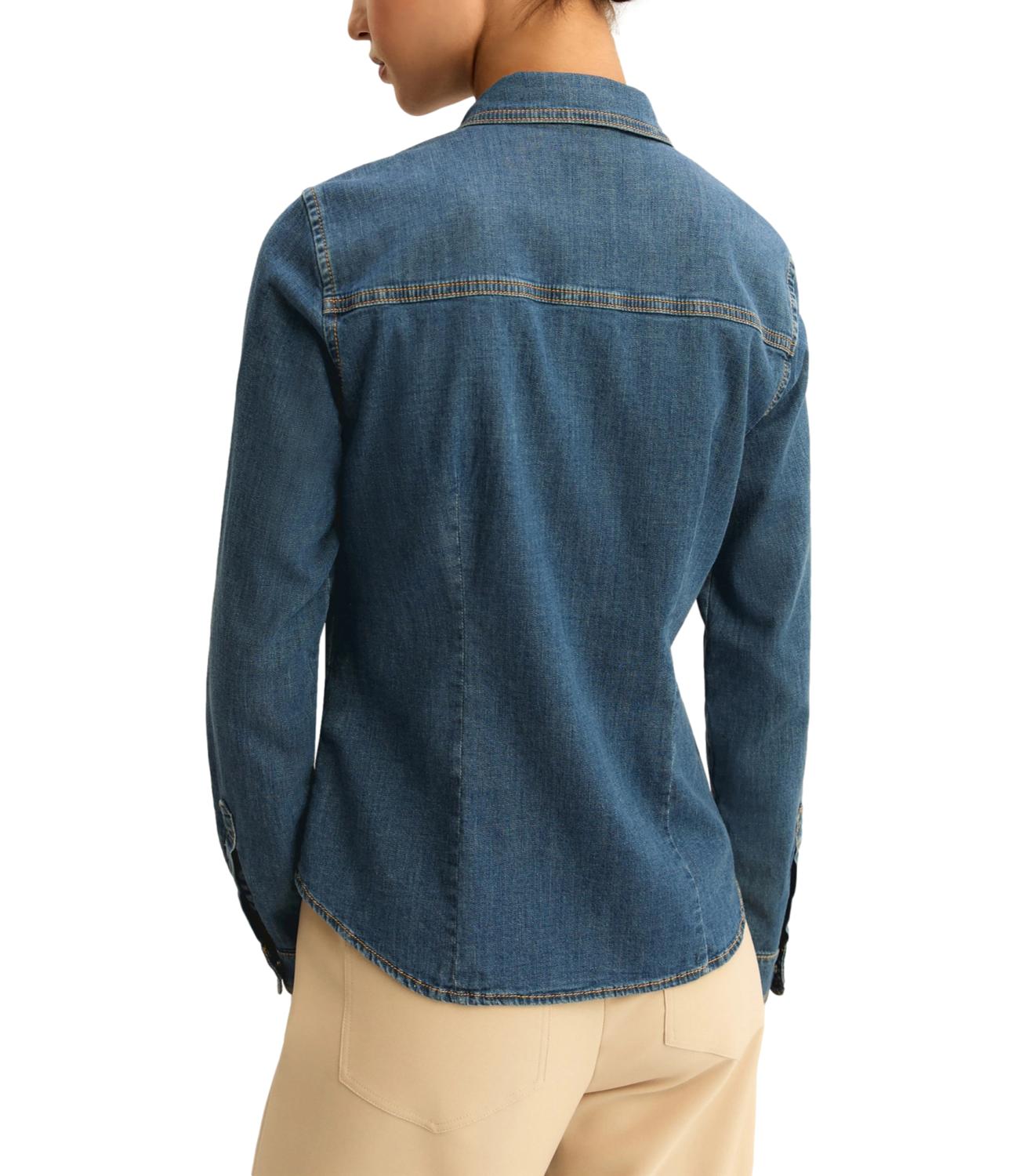 Emme Marella Camicia Blue Jeans da Donna