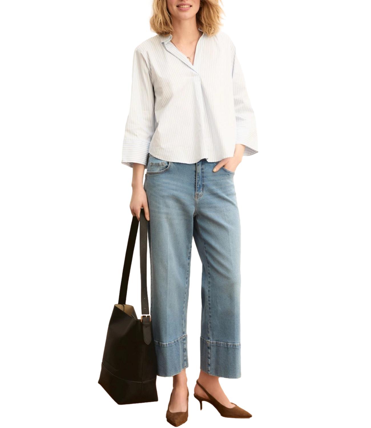 Emme Marella Camicia Azzurro da Donna
