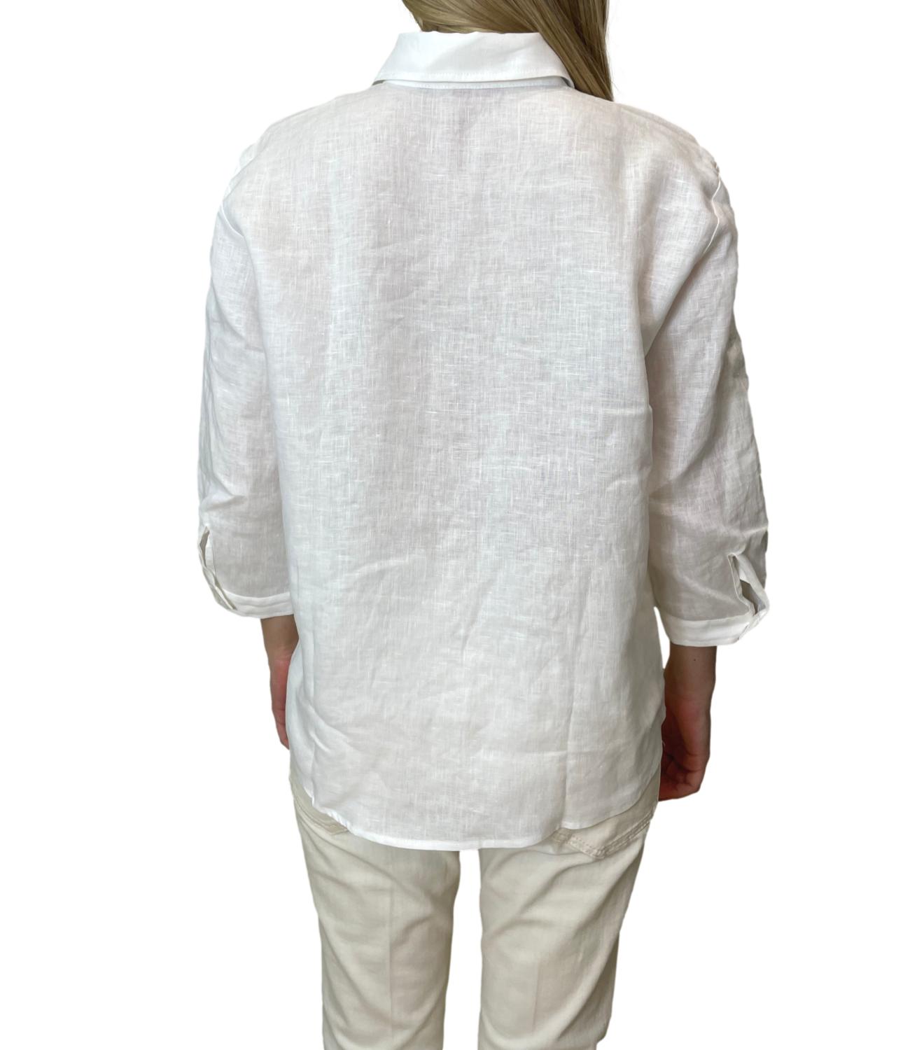 Emme Marella Camicia Emmgirello Bianco Donna