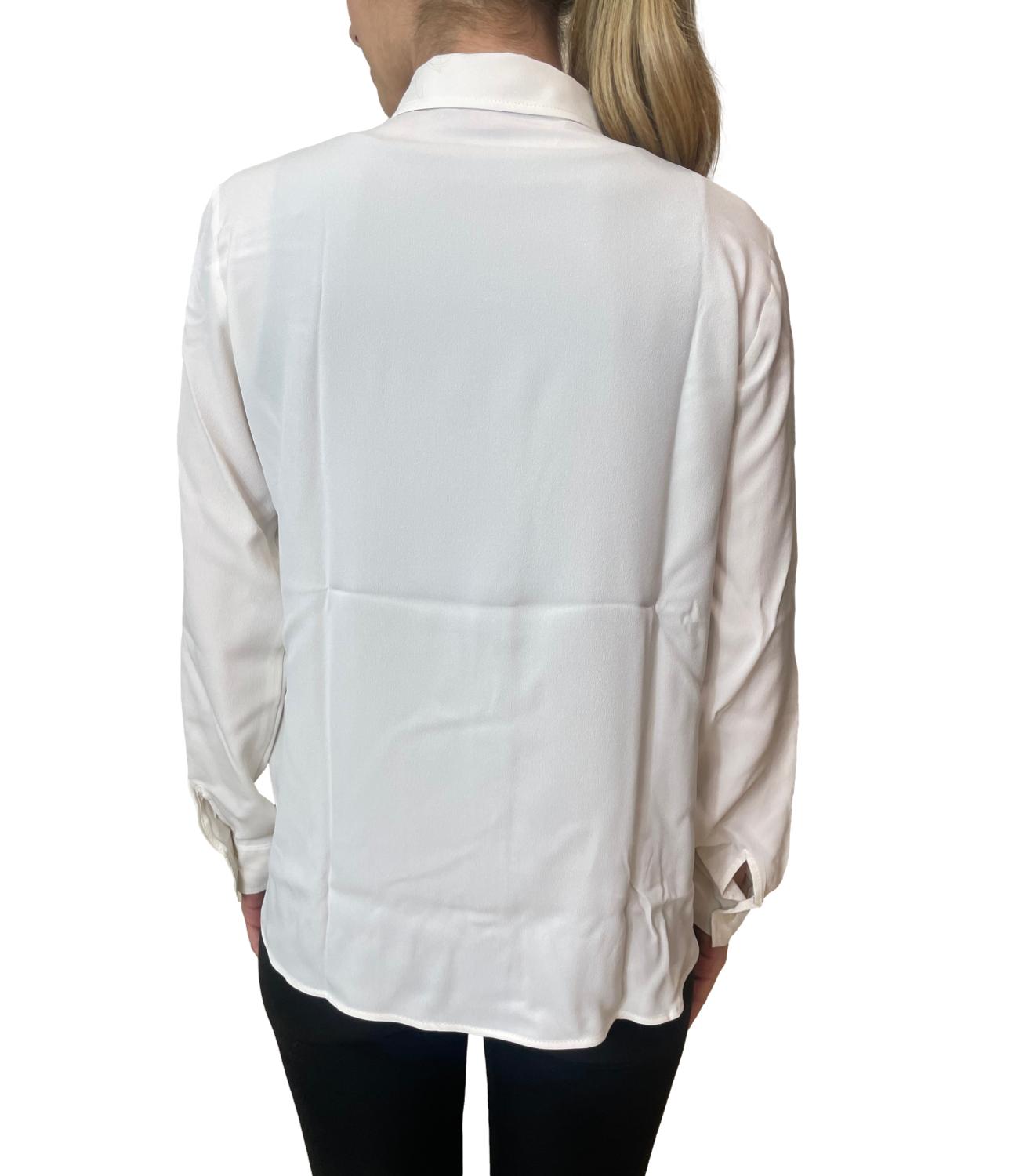 Emme Marella Camicia Bianco Lana da Donna
